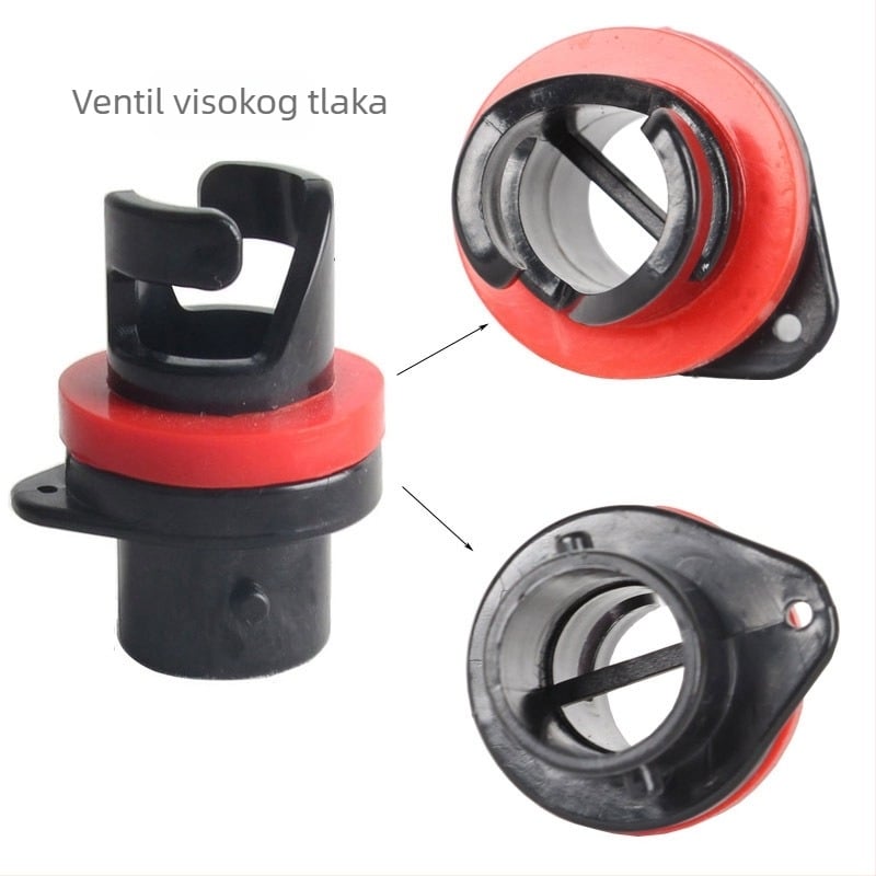 Priključak za ručnu pumpu za zrak, crijevo za spajanje valovite cijevi, višezglobna kopča za usta, pribor za pumpu za gumene čamce