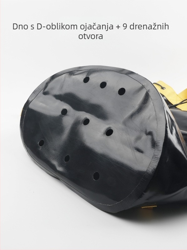 Ruksak za pohranu opreme za avanturističke špilje, profesionalna oprema za spašavanje s užetima za vodopad, odvodnja, vanjska torba za uže za penjanje po stijenama