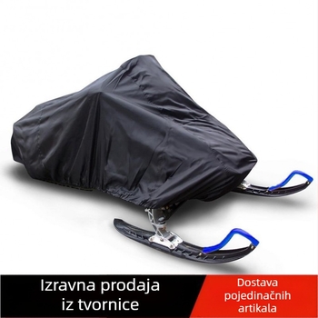 Prekogranična vanjska navlaka za motorne sanke, vodootporna i prašinootporna navlaka za prikolicu i sanjke, UV otporna zimska navlaka za motocikl