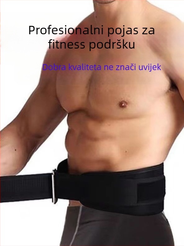 Profesionalni fitness sportski pojas za čučnjeve, teško povlačenje, specijalni dizanje utega, potpora za struk, muški pojas za snagu i dizanje, potpora za struk