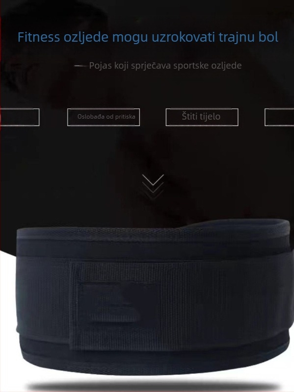 Profesionalni fitness sportski pojas za čučnjeve, teško povlačenje, specijalni dizanje utega, potpora za struk, muški pojas za snagu i dizanje, potpora za struk