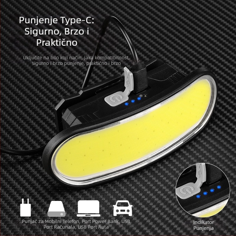 Prekogranična posvećenost novim LED svjetlima, vanjskim prednjim svjetlima za punjenje s USB-om, višenamjenskom rasvjetom na veliko