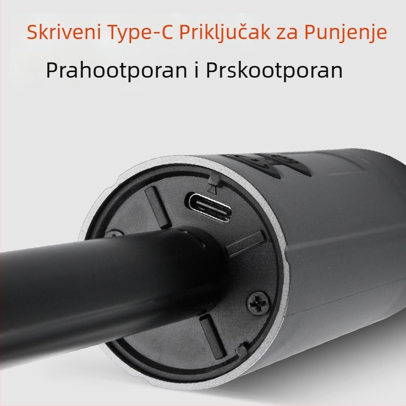 Vanjska višenamjenska teleskopska sklopiva kamperska svjetiljka LED rasvjeta atmosferska svjetiljka teleskopski nosač super svijetla svjetiljka za šator