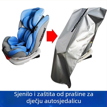 Navlaka za prašinu za dječju autosjedalicu, otporna na prašinu i sunce, pogodna za dječju stolicu, ljetna sjenila, potpuno zamračujuća