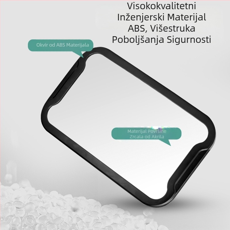 Prekogranično sigurnosno ogledalo za automobil za bebe, sigurnosna sjedalica, generiranje mjesta za promatranje retrovizora u automobilu