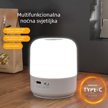 Nova kamperska lampa, noćno svjetlo s dodirnim prekidačem i kukom, tri izvora svjetlosti, bezstupanjsko zatamnjivanje, kamperska lampa, vanjska lampa za šator