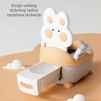 Dječji WC WC za male dječake i djevojčice bebe dječji WC kućanstvo velika kanta za urin umivaonik za urin