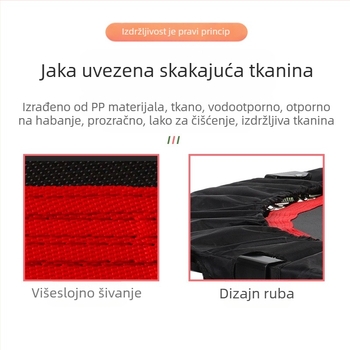 Trampolin za odrasle, djecu, kuću, unutarnju teretanu, krevet za trljanje, obiteljski krevet za skakanje, trampolin za odskakanje, izravna opskrba tvornice