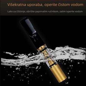 Yajue visokokvalitetni grubi, srednji i fini filter za tri ciklusa pranja, držač za cigarete za muško zdravlje, dvostruki filter