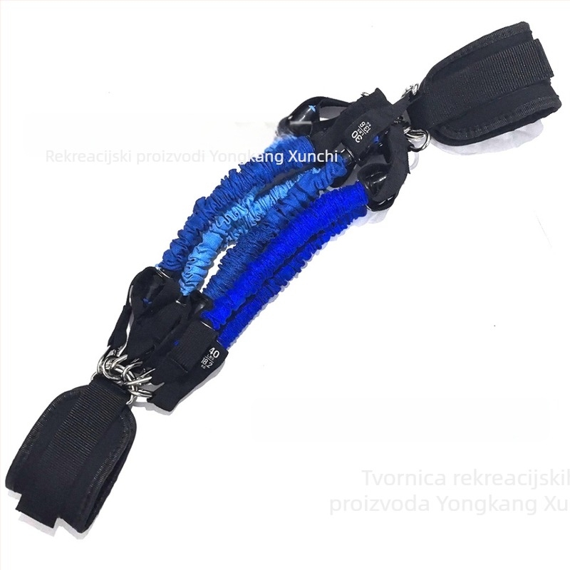 Uređaj za zatezanje lateks trake otpora s prekograničnom sportskom kopčom za gležanj, tajice s remenom, prsten za stopala, portalni