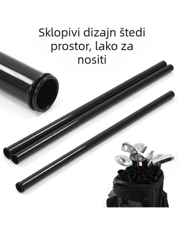 Zaštitna cijev za golf palice 14/set zaštitnih cijevi protiv ogrebotina, omotač od PVC plastične vrećice, pregrada za golf pribor