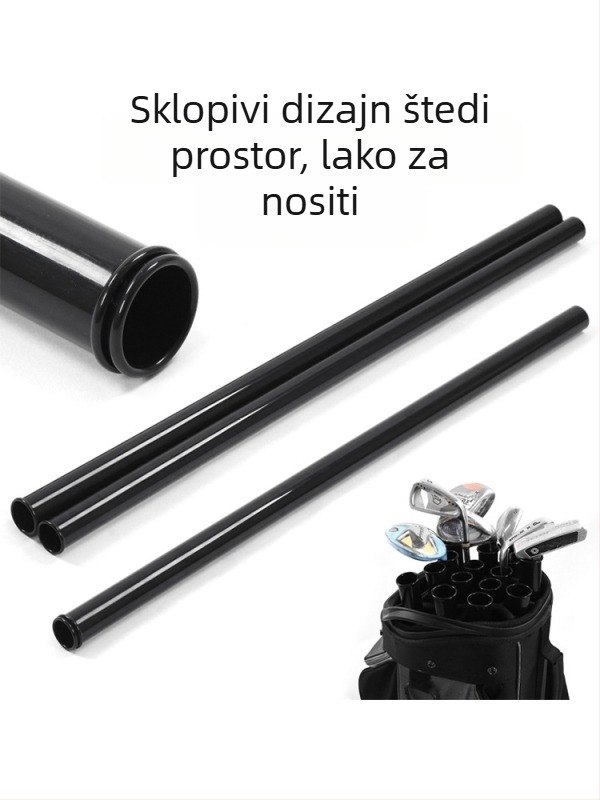 Zaštitna cijev za golf palice 14/set zaštitnih cijevi protiv ogrebotina, omotač od PVC plastične vrećice, pregrada za golf pribor