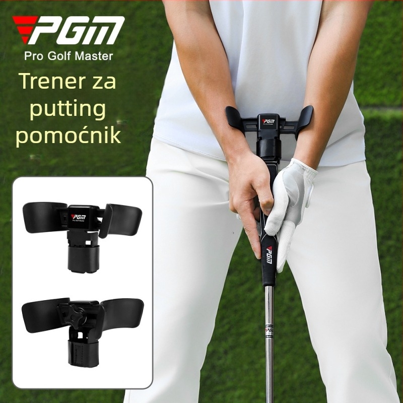 PGM Pomoćni trenažer za golf s podesivom duljinom/pomoćnim vježbama, fiksni trenažer za ručni zglob
