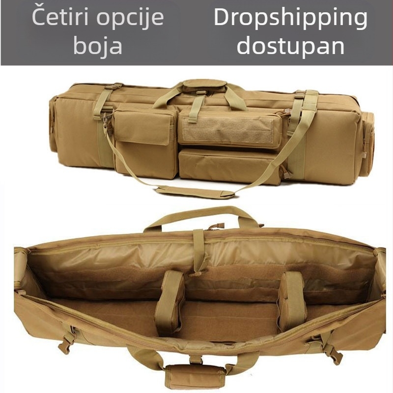 Huyue Outdoor CS Equipment M249 Posebna torba Taktička mekana torba za jajast pištolj Nerf Vanjski ribolovni ruksak velikog kapaciteta