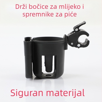 Držač za bočicu za dječja kolica, pribor za dječja kolica, držač za bocu s vodom s brzim otpuštanjem za bicikl, držač za čaše s vodom