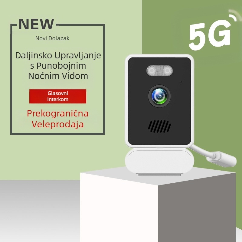 Nova 5g dvopojasna bežična Wifi kućna nadzorna kamera za prozore, HD daljinska mrežna kamera