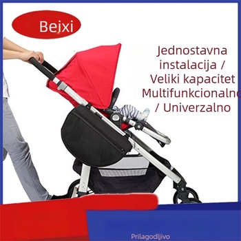 Amazon Hot Selling Baby Side Storage Bag Multifunctional Waterproof Storage Bag Beb Car Viseća torba za pohranu