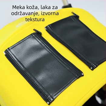 Rukavice za presvlačenje dječjih kolica, pribor za kolica, zaštitna navlaka od PU kože s patentnim zatvaračem za Bugaboo seriju bee6
