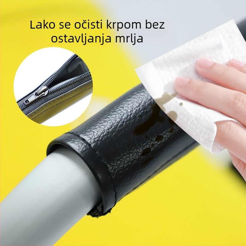 Rukavice za presvlačenje dječjih kolica, pribor za kolica, zaštitna navlaka od PU kože s patentnim zatvaračem za Bugaboo seriju bee6