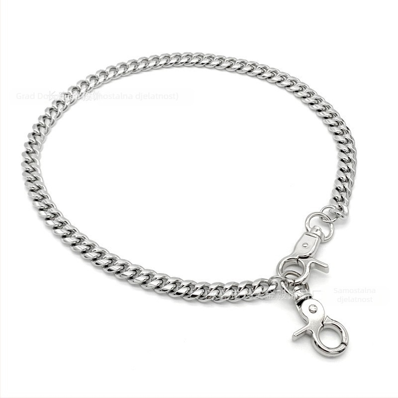 Europski i američki modni osobnost hip hop brusni lanac titan čelični lanac lokomotivski lanac hlače lanac ins vjetar ukras muški lanac veleprodaja