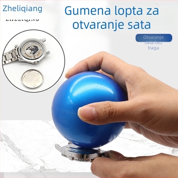 Gumena kuglica za otvaranje satova, alat za popravak satova, rotirajući stražnji poklopac, otvarač satova, gumena kuglica, bešavni poklopac za sat