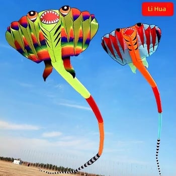 Lihua originalni novi vrhunski veliki stereo zmaj za skušu, otporan na vjetar i jak zmaj za odrasle, jednostavan za letenje, veleprodaja