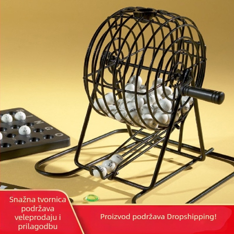 Prekogranični loto Vino Stol Vinska igra Jednostavna bingo igra Zabavna igra za roditelje i djecu Nagradna igra