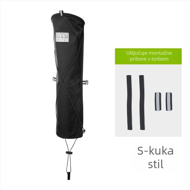 Tuxingke torba za kozmetiku za planinarske štapove, ruksak za krosanje, posebna lagana prijenosna torba za kozmetiku, planinarska oprema, torba za štapove