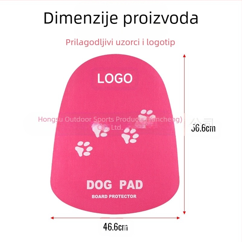 Najprodavanija SUP podloga za veslanje, putna podloga za pse, neklizajuća, otporna na habanje, EVA podloga za kućne ljubimce, neklizajuća, vodootporna