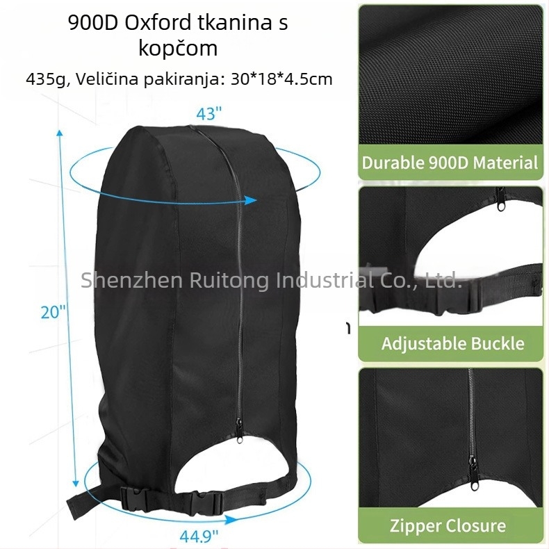 Vanjska torba za golf palice, vodootporna navlaka, navlaka za kišu za golf palice, navlaka za kišu, navlaka za prašinu za palicu, zaštitna navlaka za palicu