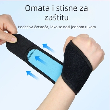 Zaštitnik za zglob za muškarce i žene, omotač za tetive, bol i umor, ozljede zgloba, uganuće, omotač za badminton, prozračni štitnik za zglobove, ljetni sportovi, fitness