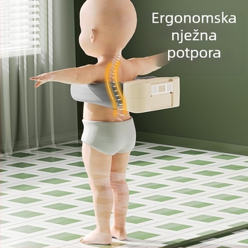 Stalak za dječju kadicu, nosač za kadicu za dojenčad, pomoćni stalak za djecu, pričvršćivač za pranje stražnjice i tuširanje