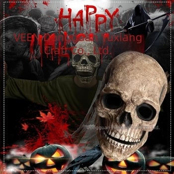 Lubanja Ghost Knight Jack klaun poderana maska Halloween horor usta pokretna pokrivala za glavu tvornička izravna prodaja