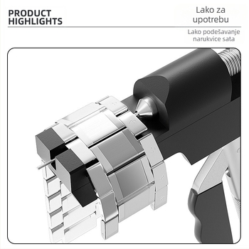 Ručna kliješta za rušenje traka za stol, alat za montažu metalnih mjerača, alat za promjenu duljine narukvice, alat za rušenje traka, alat za popravak stola