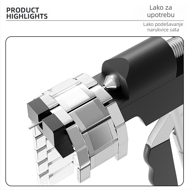 Ručna kliješta za rušenje traka za stol, alat za montažu metalnih mjerača, alat za promjenu duljine narukvice, alat za rušenje traka, alat za popravak stola