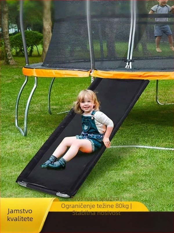 Dječji trampolin Vanjski tobogan Unutarnji Kućni Dječji Veliki Unutarnji Dječji Mali Prekogranični Veleprodajni Trampolin Tobogan