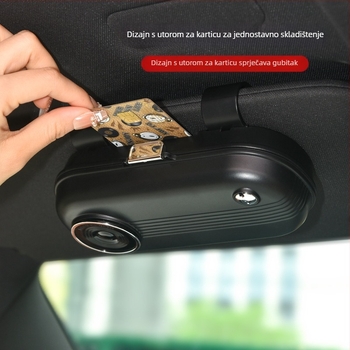 Kutija za auto naočale, pribor za automobil, kopča za naočale, štitnik za sunce, višenamjenske univerzalne sunčane naočale, praktična kutija za pohranu