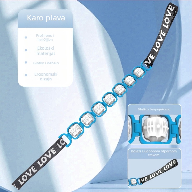 Masažer Backslipper Višenamjenski uklonjivi valjni masažer za jaružanje meridijana Otvoreno rame Otvorena leđa Ručni valjak