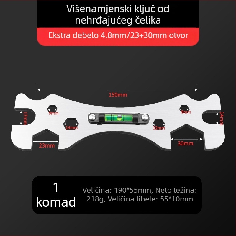 Ugradnja tuša, artefakt, višenamjenski ključ za kupaonicu, miješajući ventil, razina tuša, vodoinstalater, specijalni alati