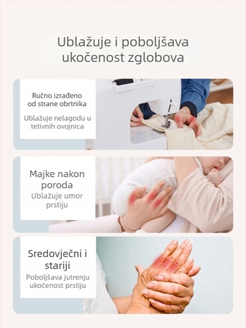 Rotacijski okidač za prst Ortopedski omotač za tetivu palca Fiksator za savijanje prsta Unutarnja kopča Ortopedski zaštitni rukav za zglob prsta