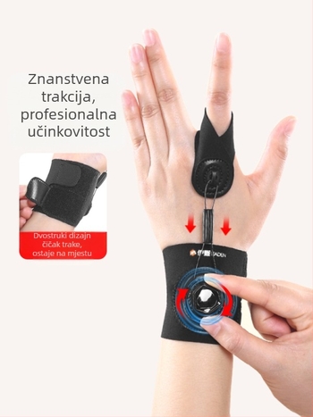 Rotacijski okidač za prst Ortopedski omotač za tetivu palca Fiksator za savijanje prsta Unutarnja kopča Ortopedski zaštitni rukav za zglob prsta