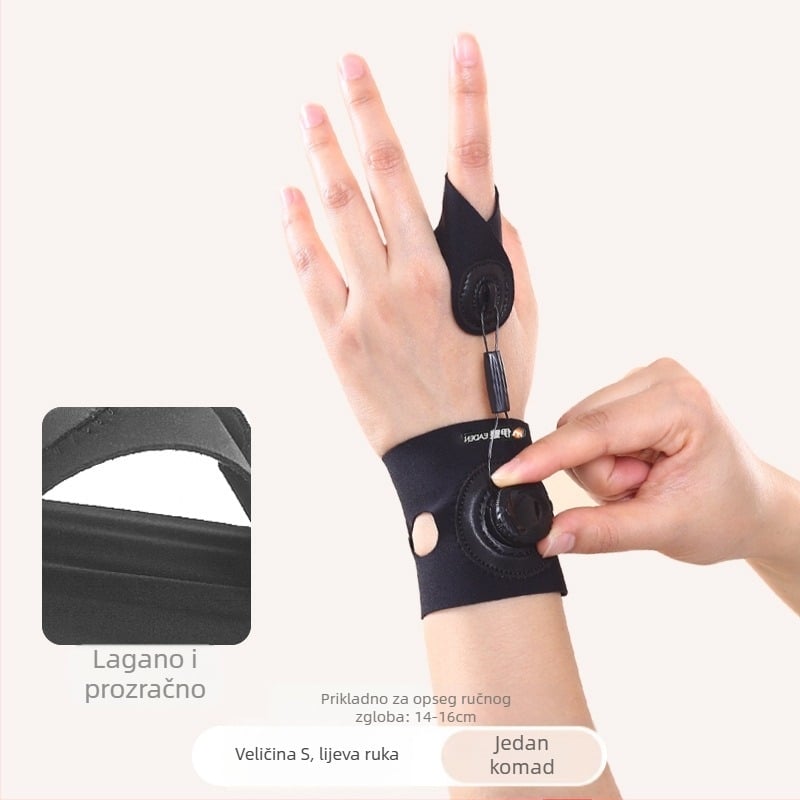 Rotacijski okidač za prst Ortopedski omotač za tetivu palca Fiksator za savijanje prsta Unutarnja kopča Ortopedski zaštitni rukav za zglob prsta