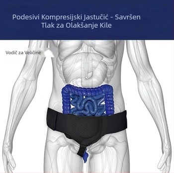 Pojas za kilu za muškarce iz tvorničke prodaje, pojas za pritisak za ingvinalnu kilu, podesivi pojas za potporu tankog crijeva