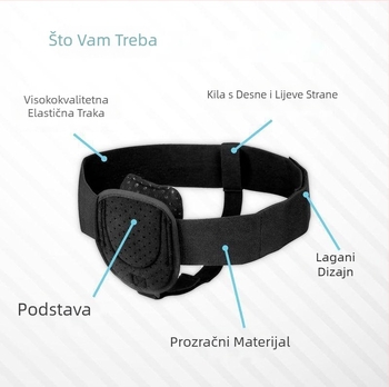 Pojas za kilu za muškarce iz tvorničke prodaje, pojas za pritisak za ingvinalnu kilu, podesivi pojas za potporu tankog crijeva