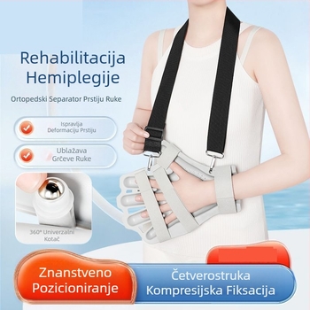 Medicinska ortoza za prste za vježbanje prstiju, moždani udar, hemiplegija, rehabilitacijska podrška, fiksni zaštitnik za prste, veleprodaja