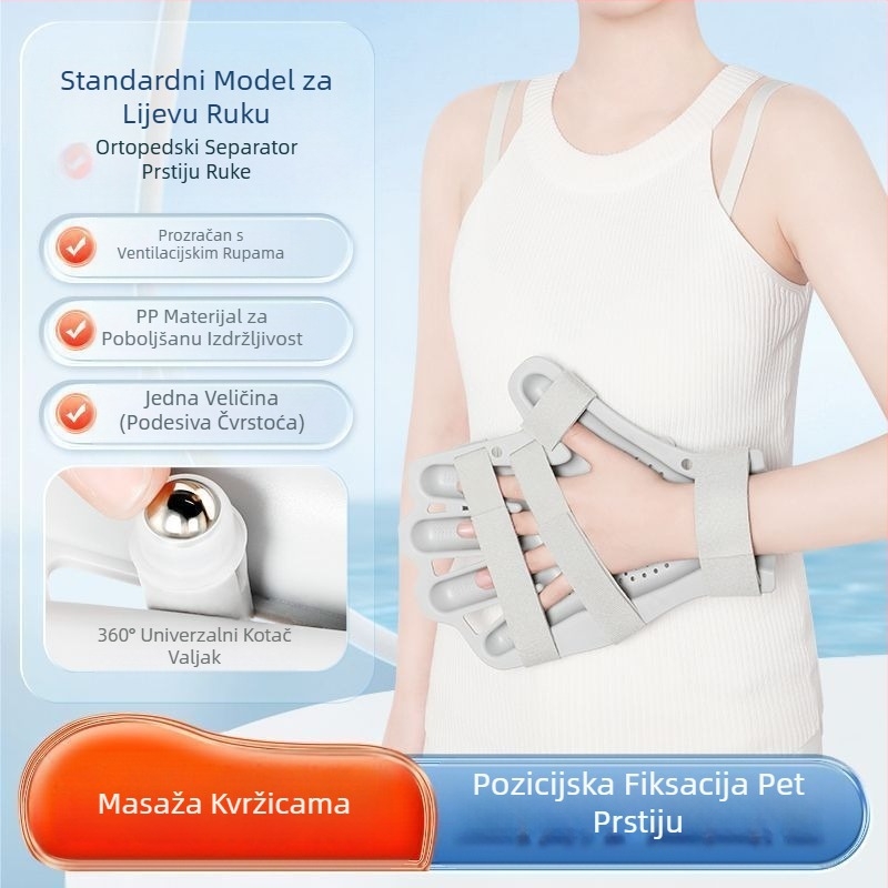 Medicinska ortoza za prste za vježbanje prstiju, moždani udar, hemiplegija, rehabilitacijska podrška, fiksni zaštitnik za prste, veleprodaja