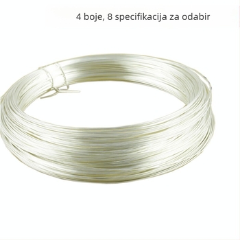 Yb Metal 925 srebro DIY tvrdi nakit srebrna žica srebrna žica 0,3-1 mm pozlaćeni srebrni dodaci zlatna i srebrna žica