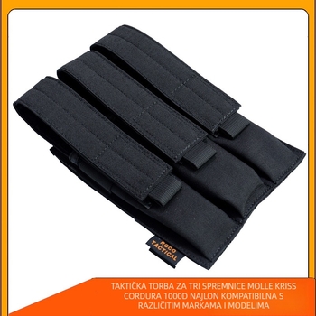 Taktička trostruka torba mp5 Dagger Taktički prsluk Molle Vice Bag arp9 Set za brzo povlačenje