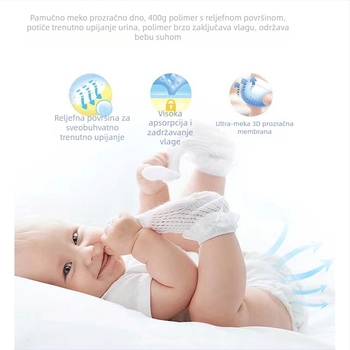 Prekogranične Lewei ekskluzivne hlačice za bebe, prozračne suhe pelene, vrhunske hlačice za trening, lagane pelene