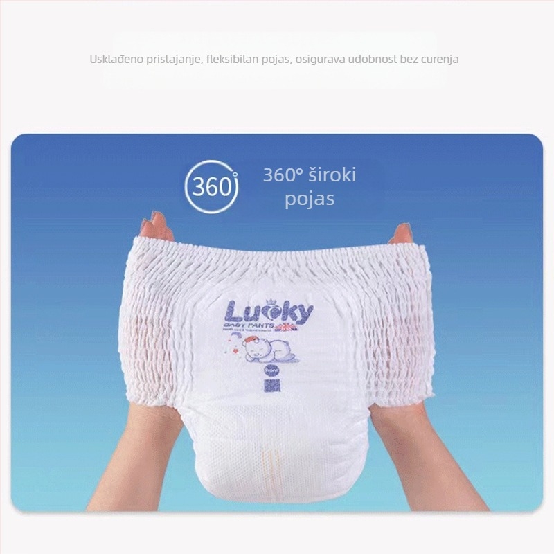 Prekogranične Lewei ekskluzivne hlačice za bebe, prozračne suhe pelene, vrhunske hlačice za trening, lagane pelene